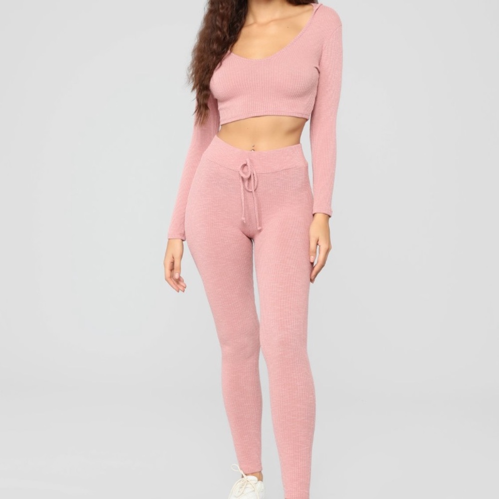 fashionnova set wanderlust pink